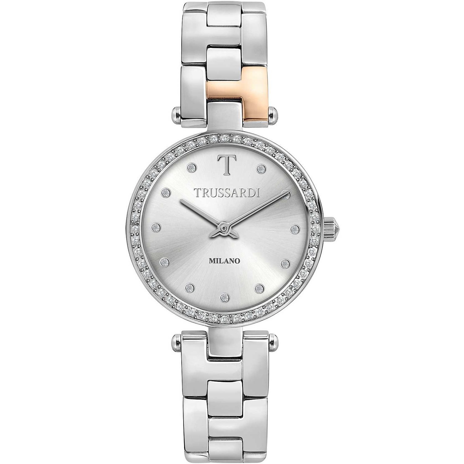 Oiritaly Montre Quartz Femme Trussardi t sparkling Montres